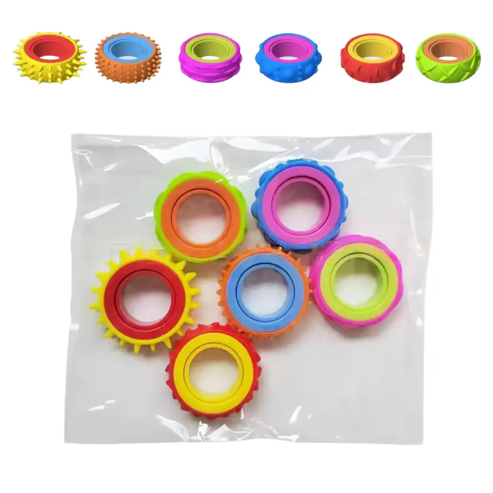 Set de 6 Anillos Giratorios Sensoriales 2