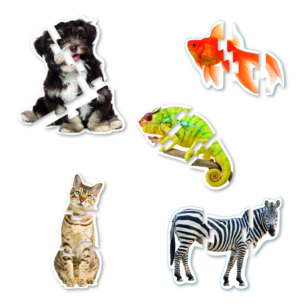 Mega Puzzles Animales