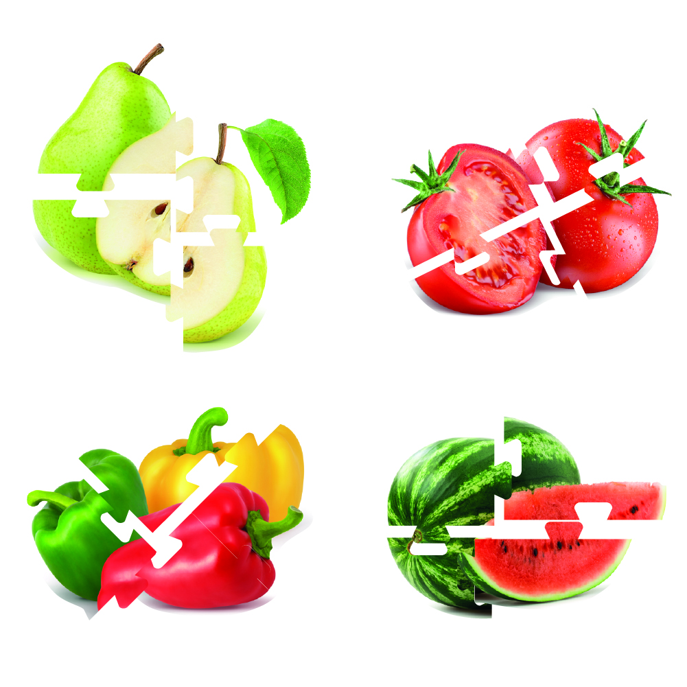 Mega Puzzles Alimentos