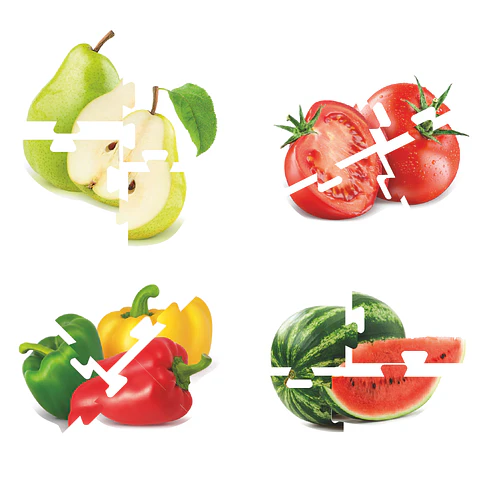 Mega Puzzles Alimentos