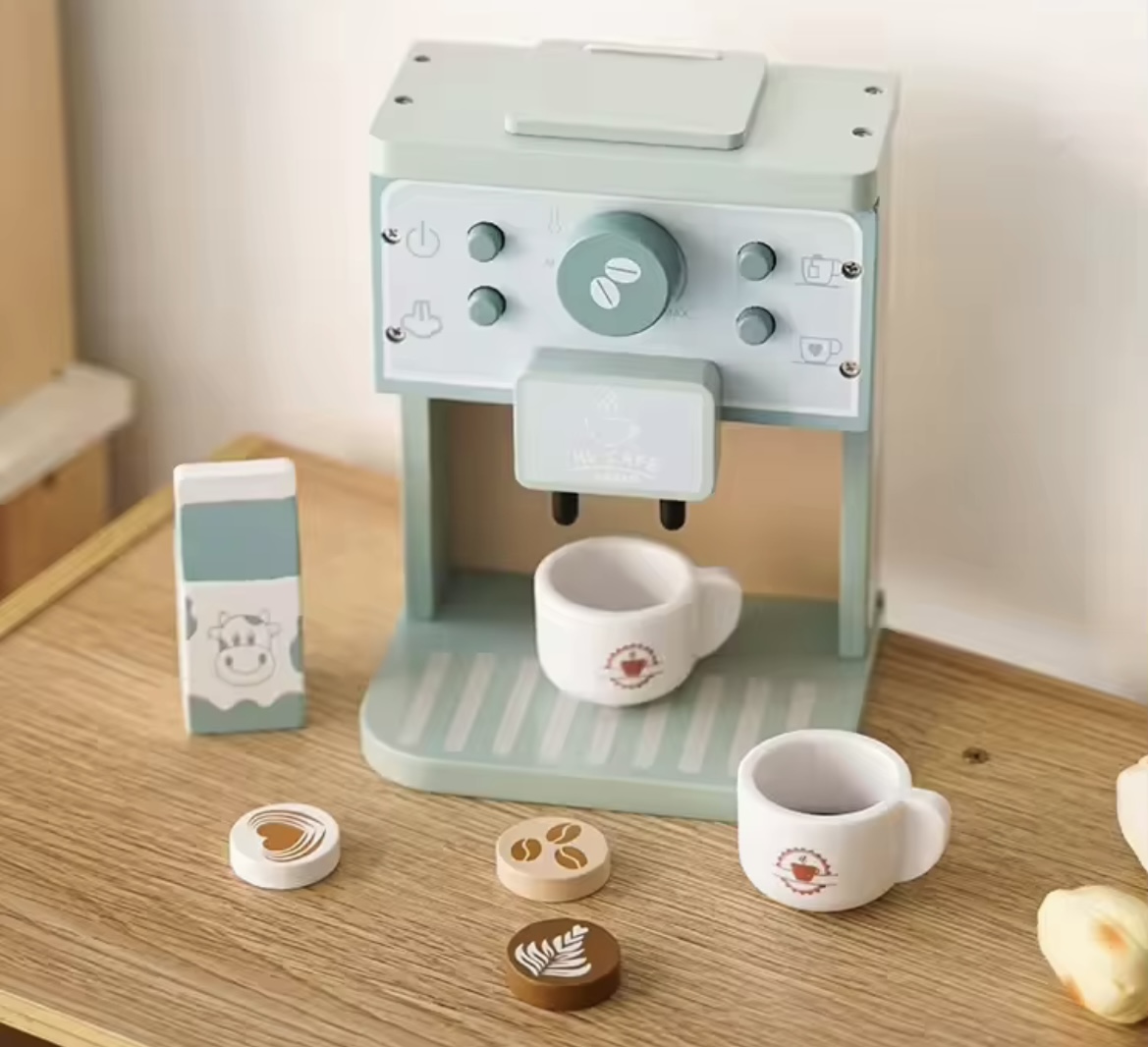 Máquina de Café de Madera