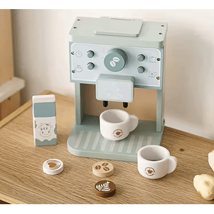 Máquina de Café de Madera