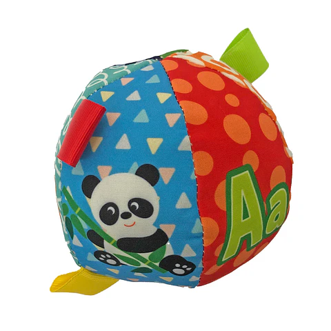 Pelota Sensorial de Tela 10 cm