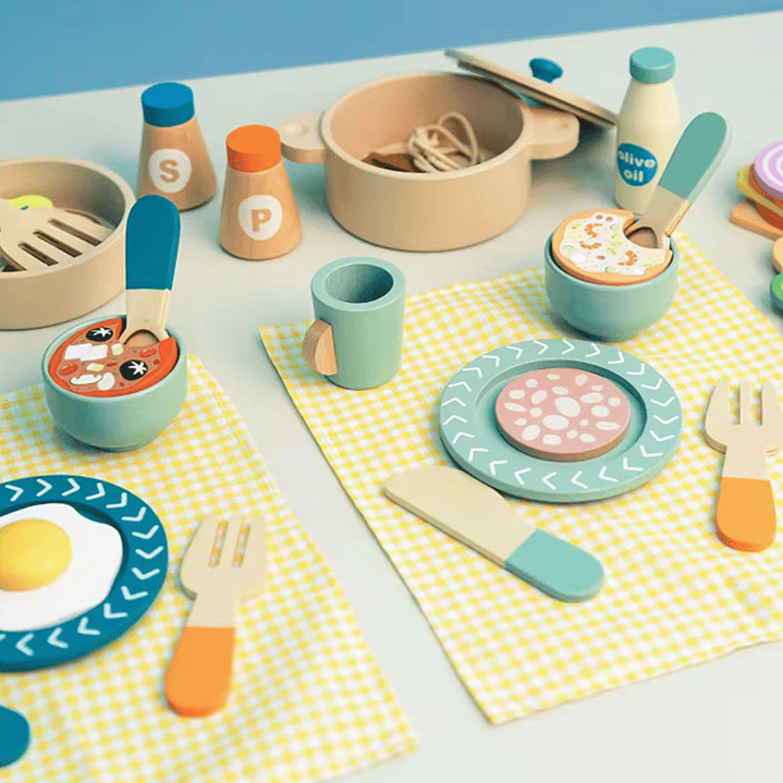 Set de Mesa para Cocina de Madera 3