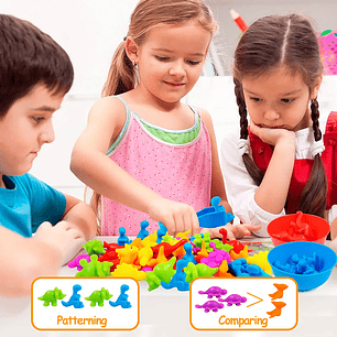 Juego de Clasificación Dinosaurios