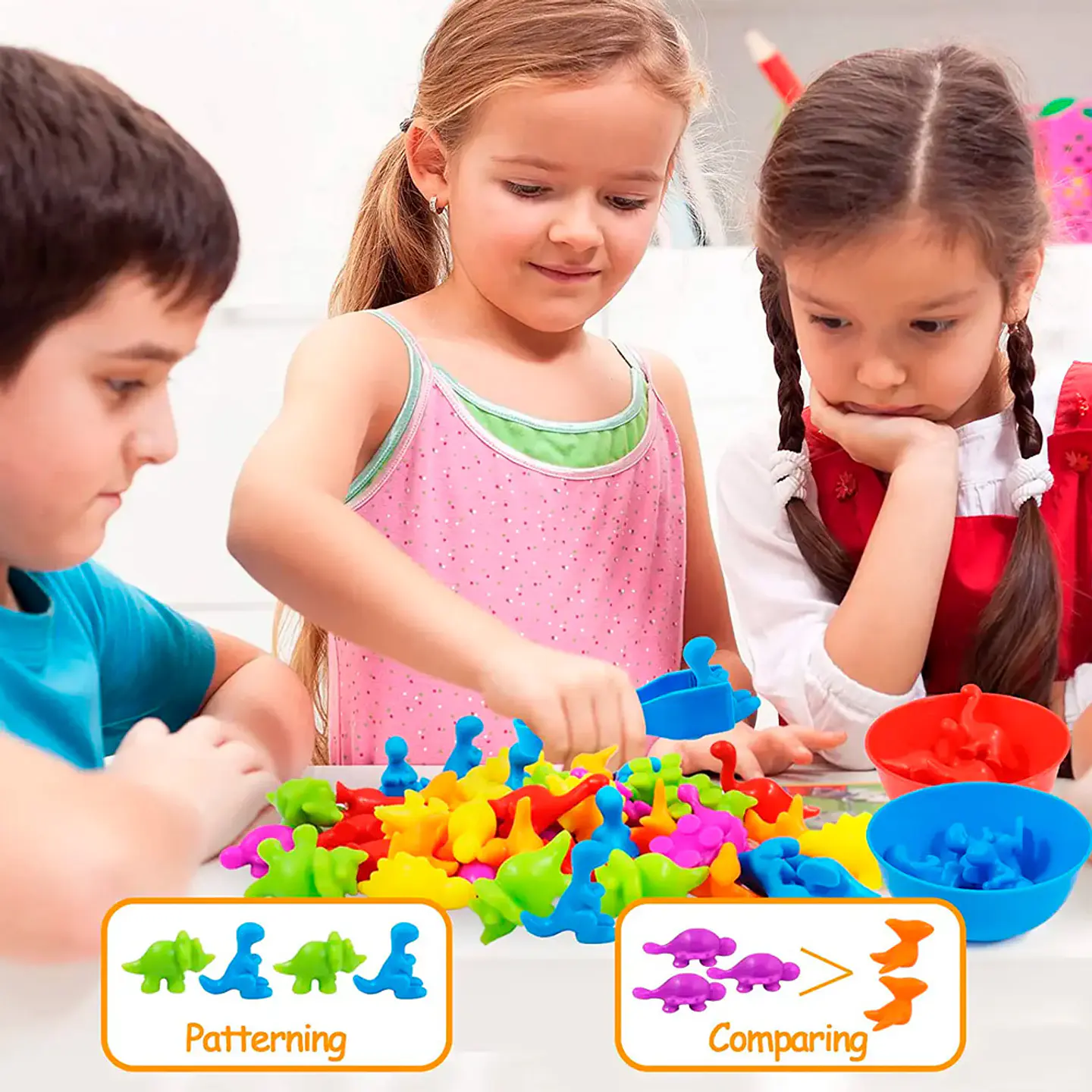 Juego de Clasificación Dinosaurios 2