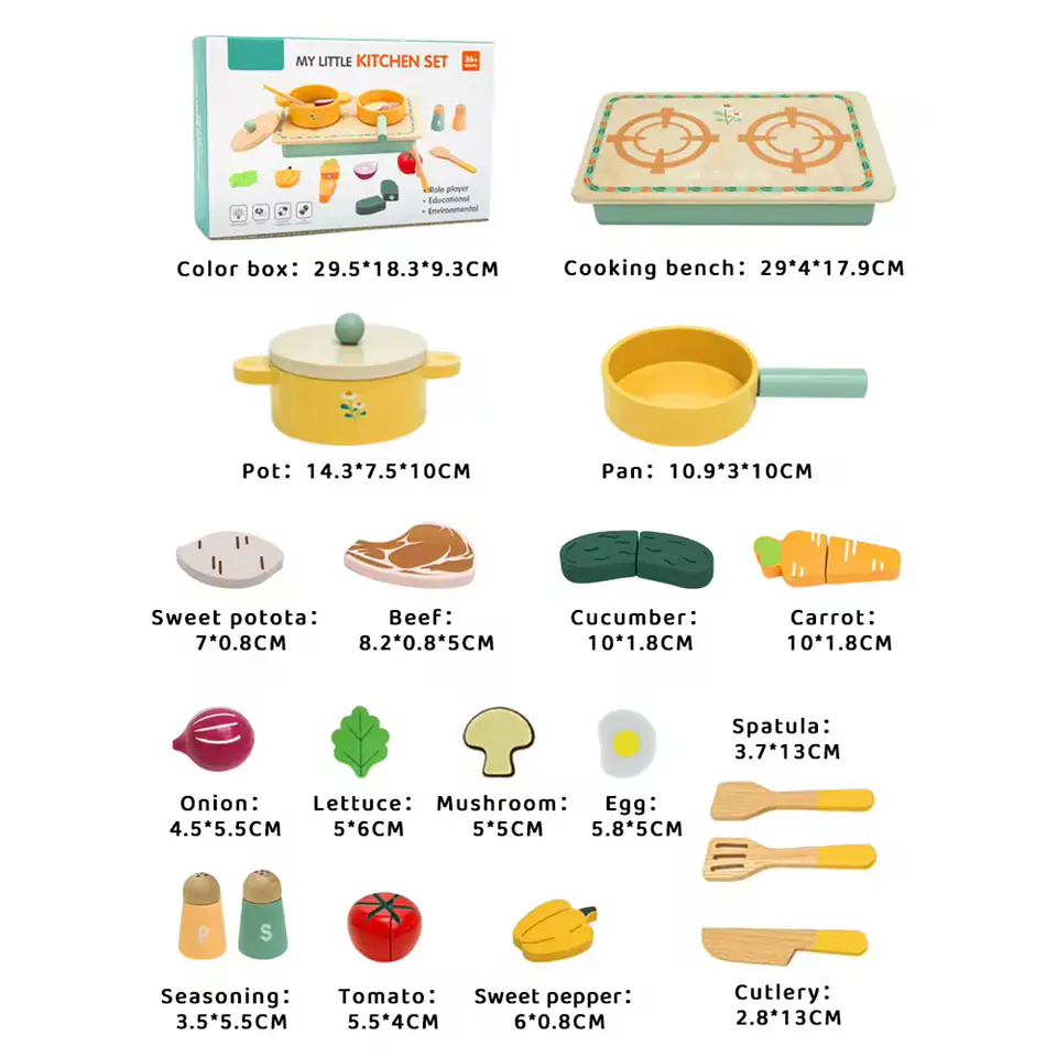 Set de Madera para Cocinar 2