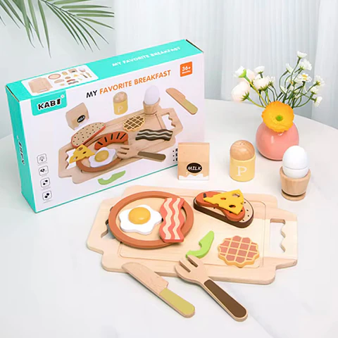 Set de Desayuno de Madera