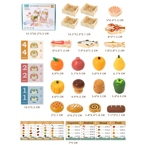 Set de Alimentos Saludables