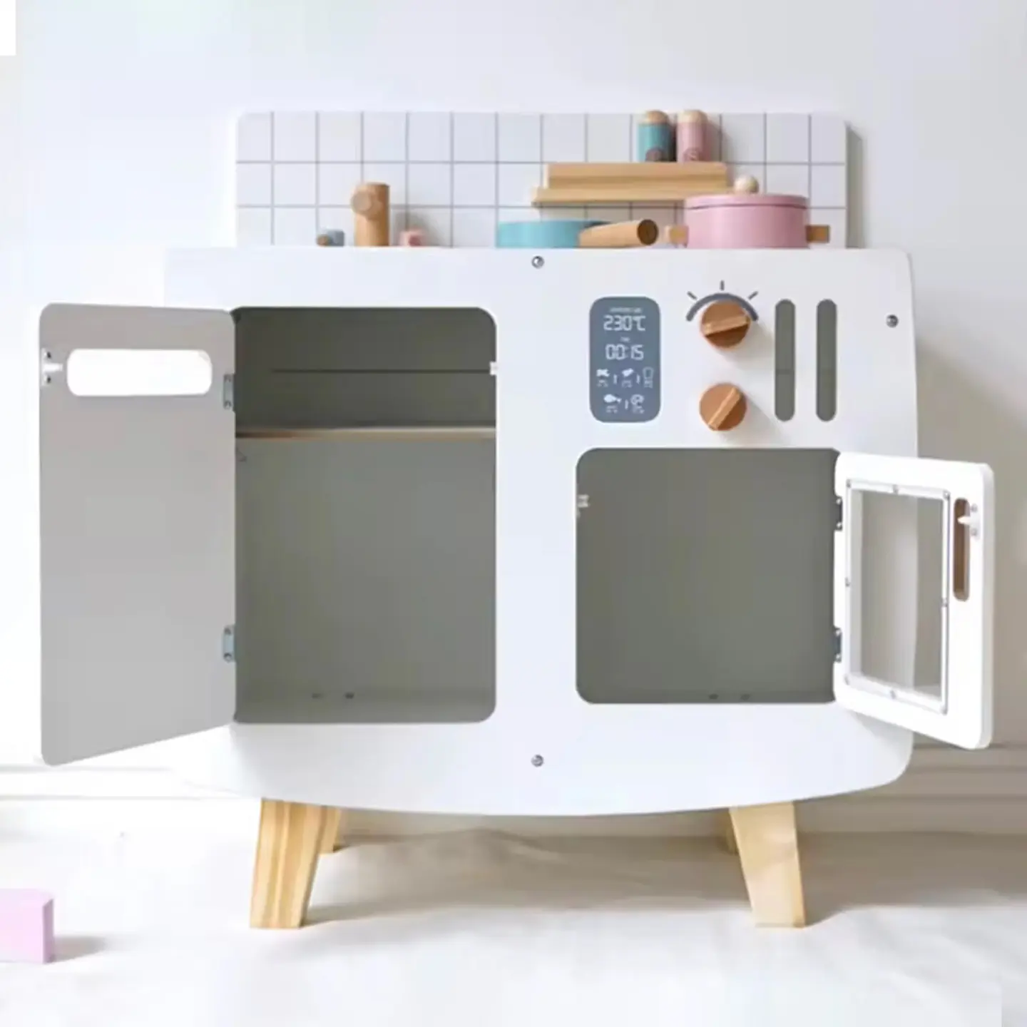 Cocina Modelo Retro con Accesorios 2
