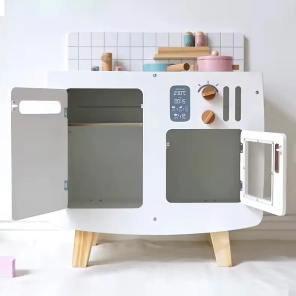 Cocina Modelo Retro con Accesorios 2