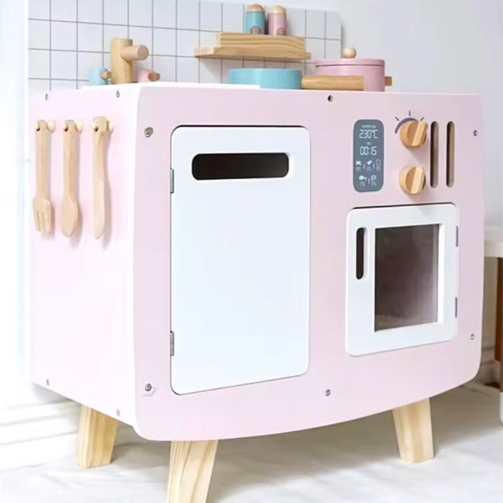 Cocina Modelo Retro con Accesorios