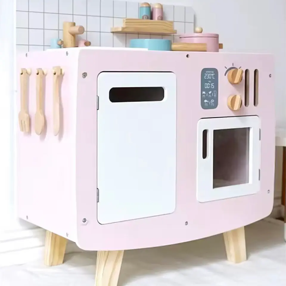 Cocina Modelo Retro con Accesorios 1