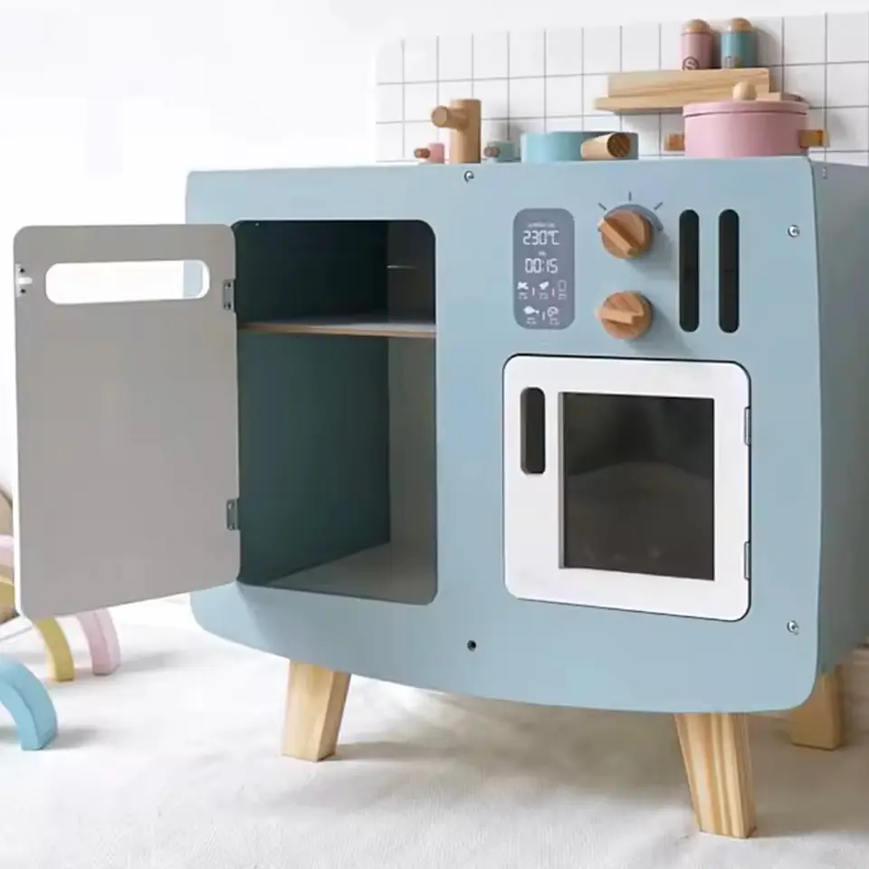 Cocina Modelo Retro con Accesorios 4