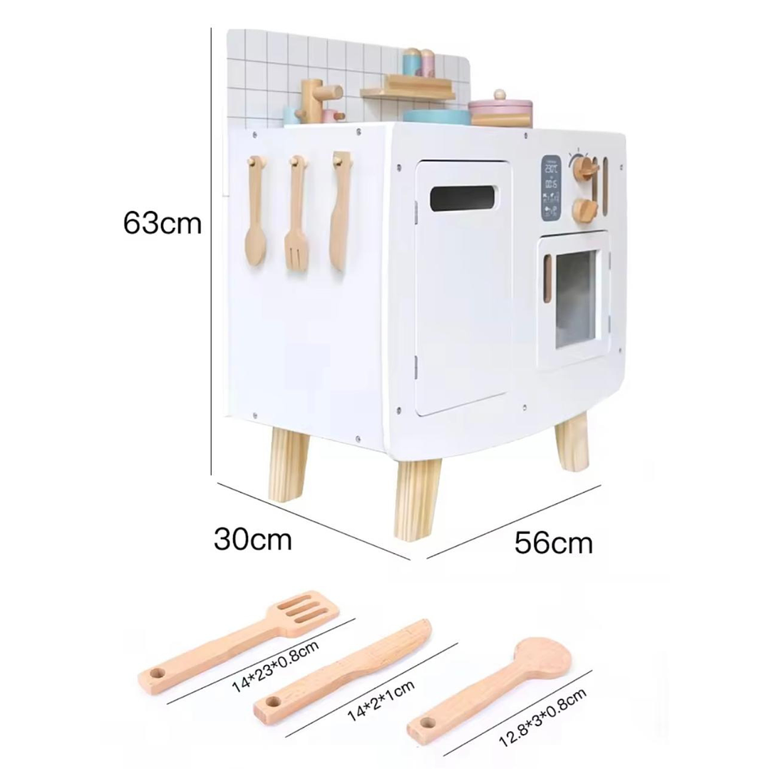 Cocina Modelo Retro con Accesorios 5