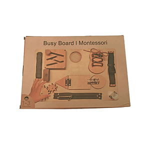 Tablero de Motricidad Madera Montessori