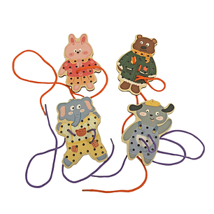 Animales para Enhebrar 9Pcs