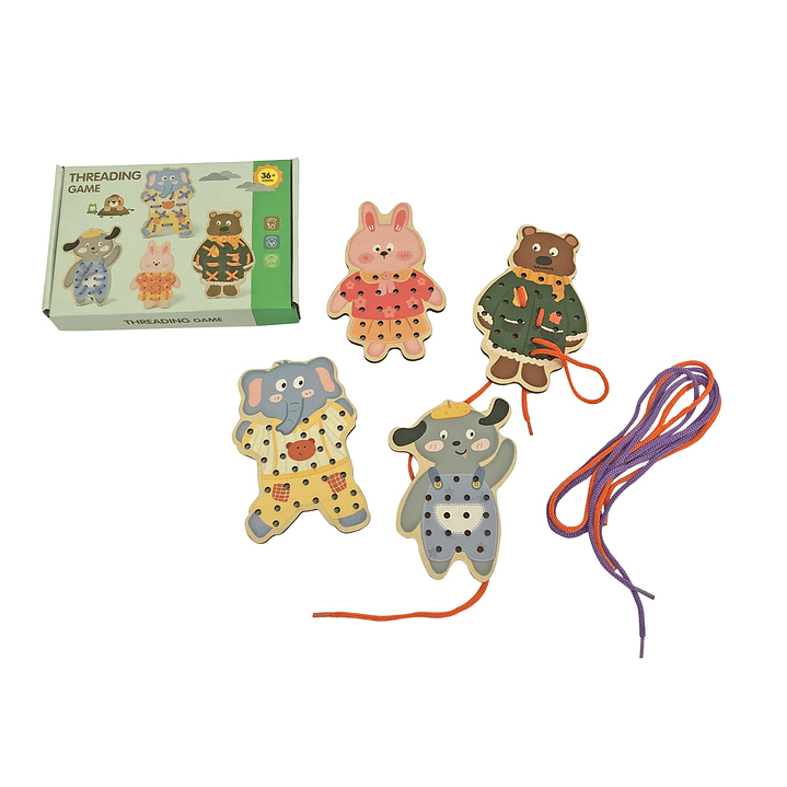 Animales para Enhebrar 9Pcs 2