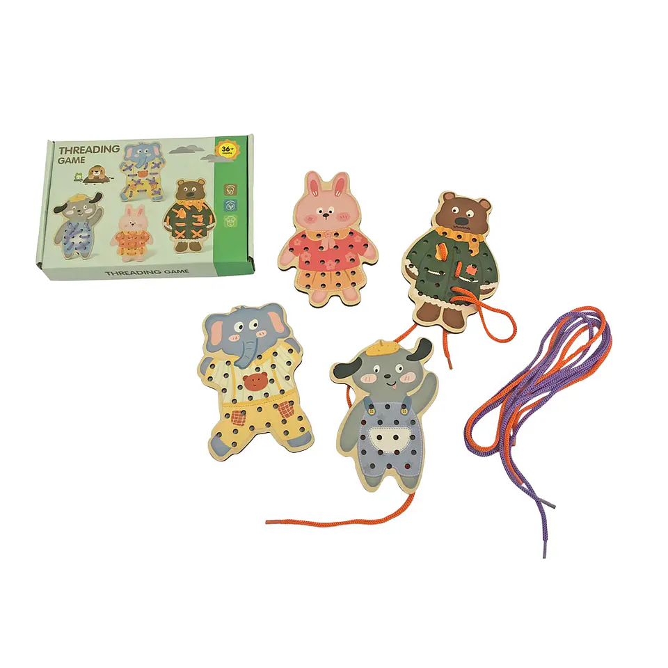Animales para Enhebrar madera 2