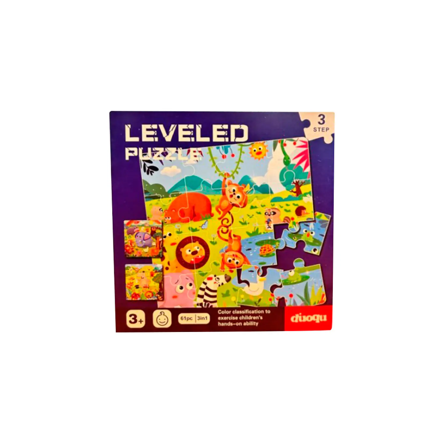 Set de 3 Puzzles Magnéticos 1