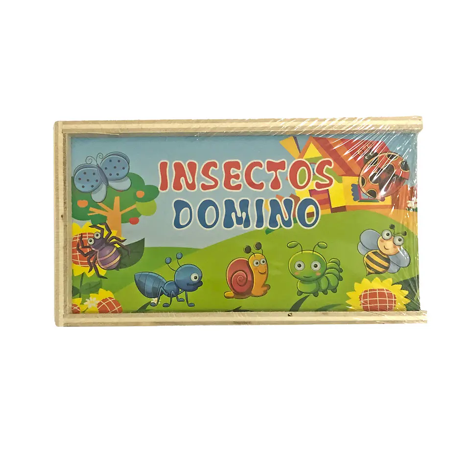 Dominó Insectos de Madera 1