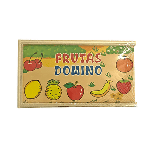 Dominó Frutas de Madera