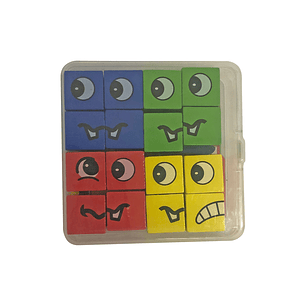 Puzzle Cubos Expresiones