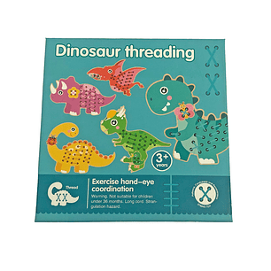 Dinosaurios para Enhebrar 12Pcs
