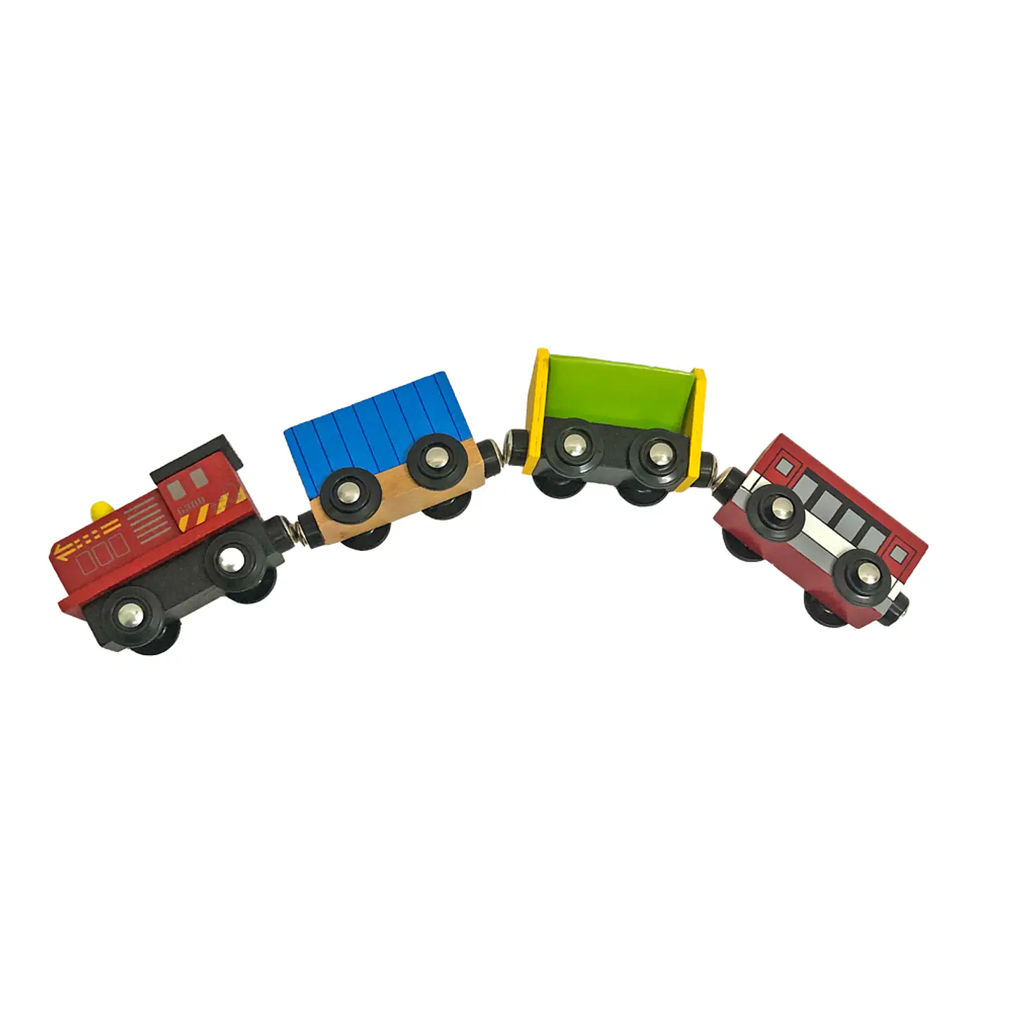 Tren Magnético de Madera 1