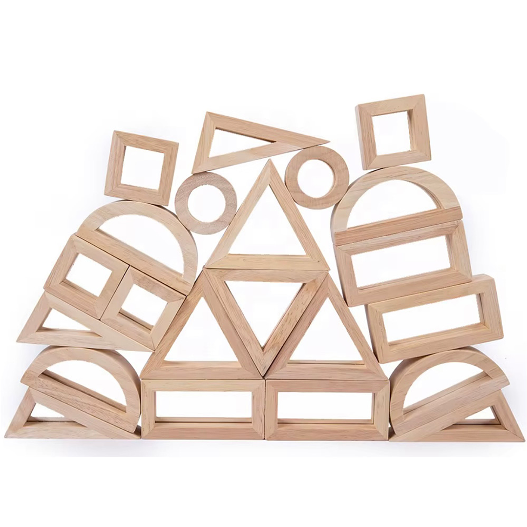 Bloques de Madera con Espejo 3