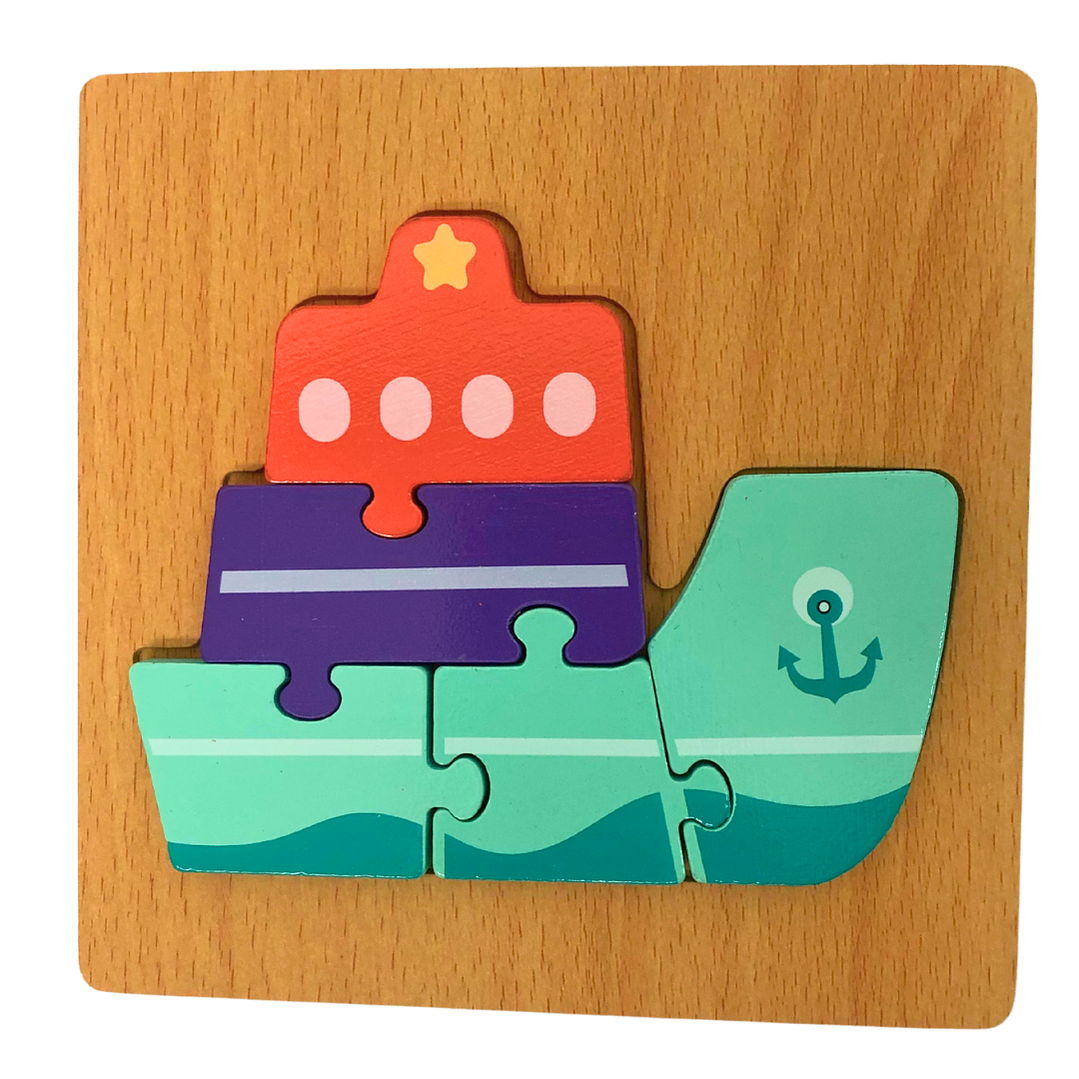 Puzzle Barco 5 Piezas 1