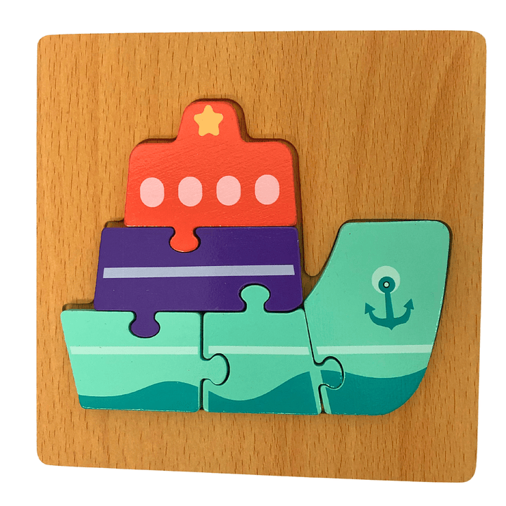 Puzzle Barco 5 Piezas 1