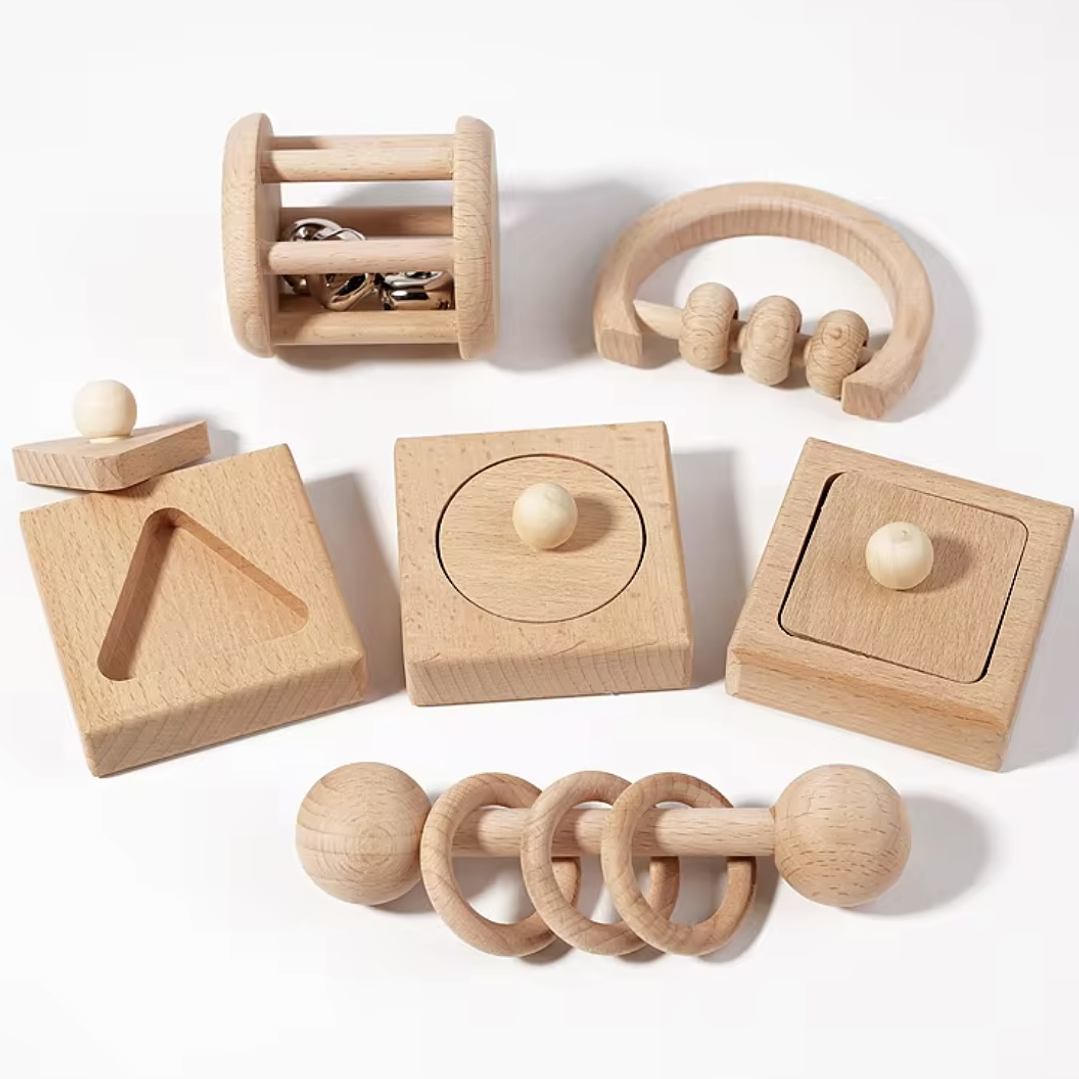 Set Montessori Para Sala Cuna 6 Piezas 1