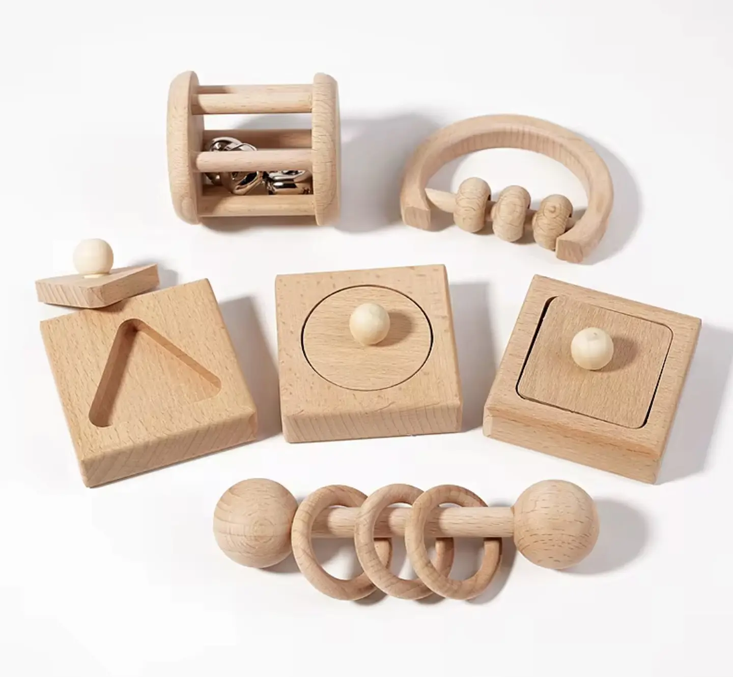 Set Montessori Para Sala Cuna 6 Piezas 1