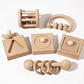 Set Montessori Para Sala Cuna 6 Piezas - Miniatura 1