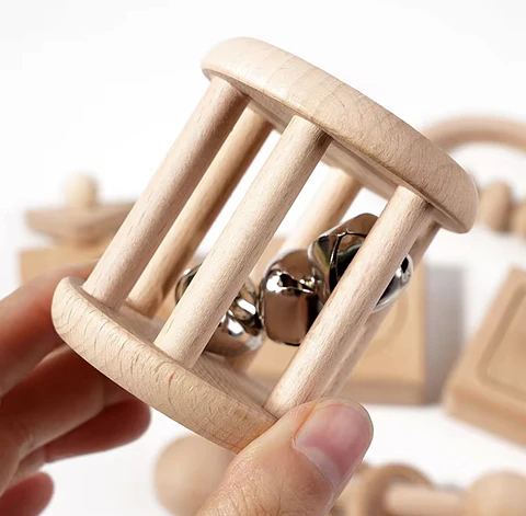 Set Montessori Para Sala Cuna 6 Piezas