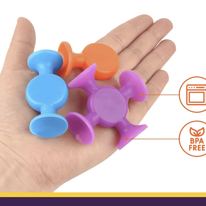 Ventosas Conectoras de Silicona 3