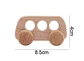 Set Autos de Madera Natural Montessori - Miniatura 3