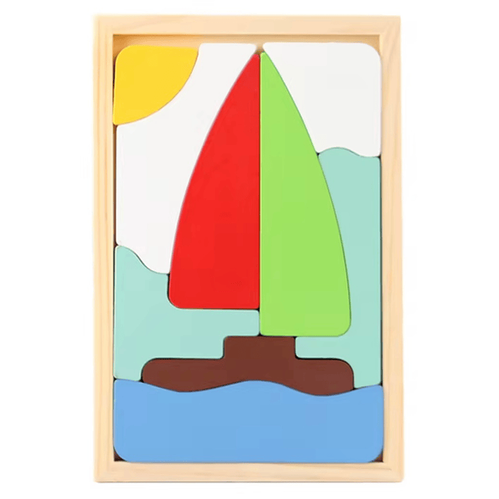 Puzle Montessori de Madera 2