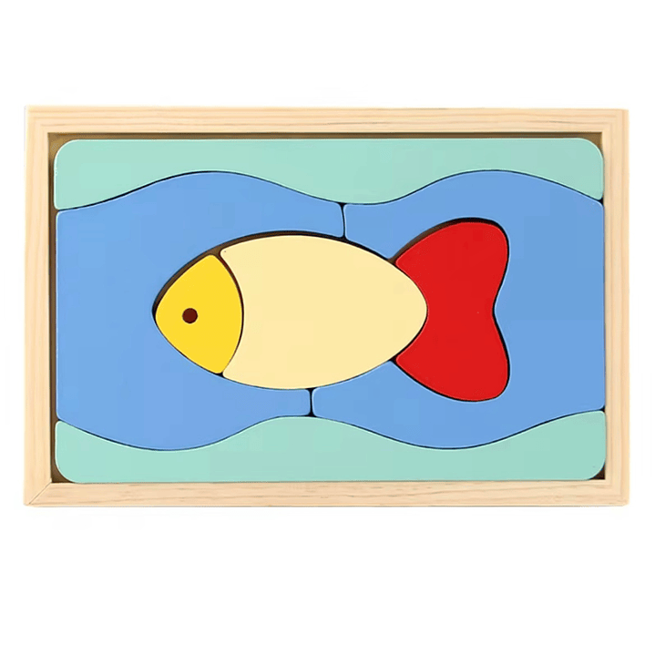 Puzle Montessori de Madera 3