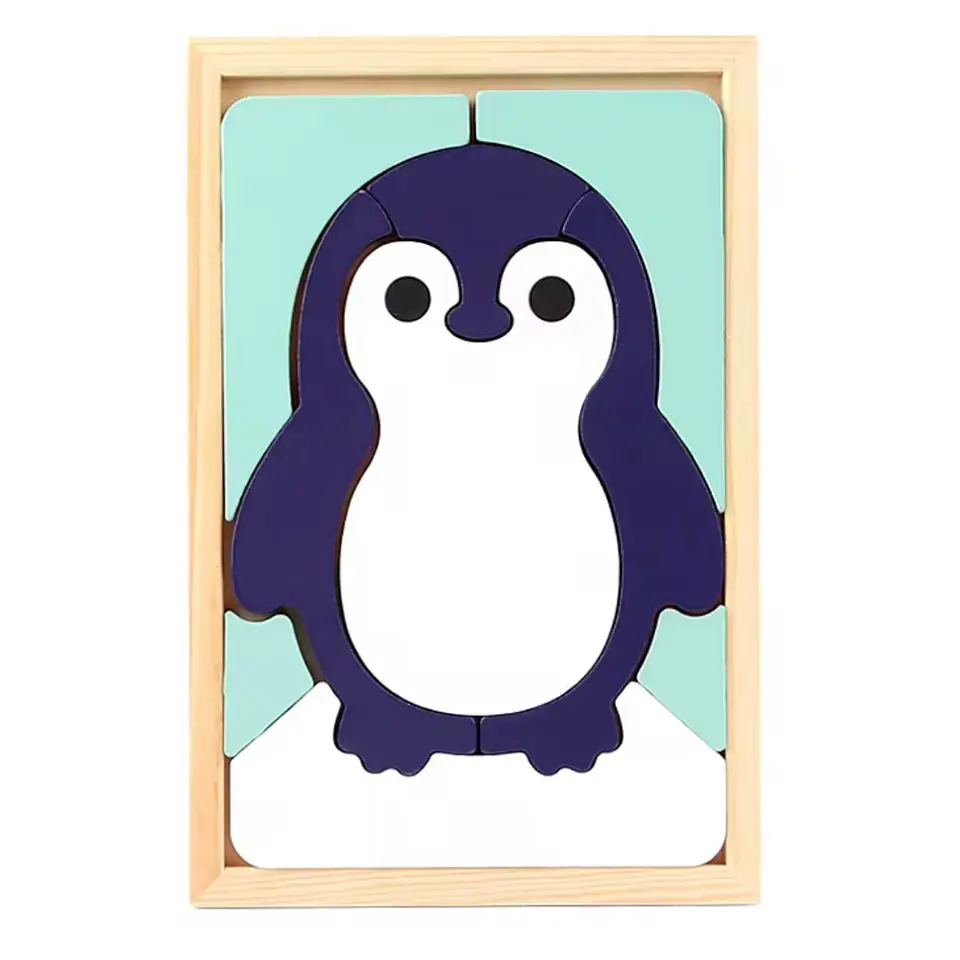 Puzle Montessori de Madera 4