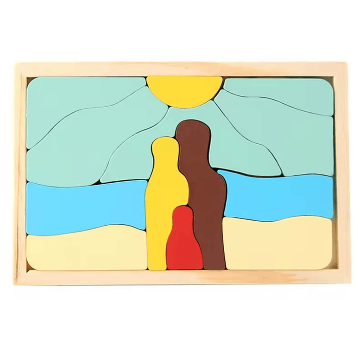 Puzle Montessori de Madera 5