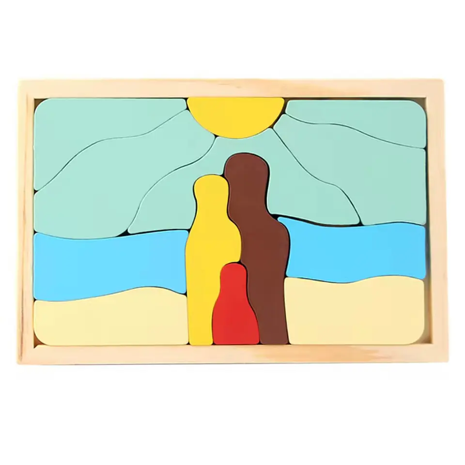 Puzle Montessori de Madera 5