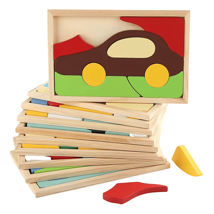 Puzle Montessori de Madera 6