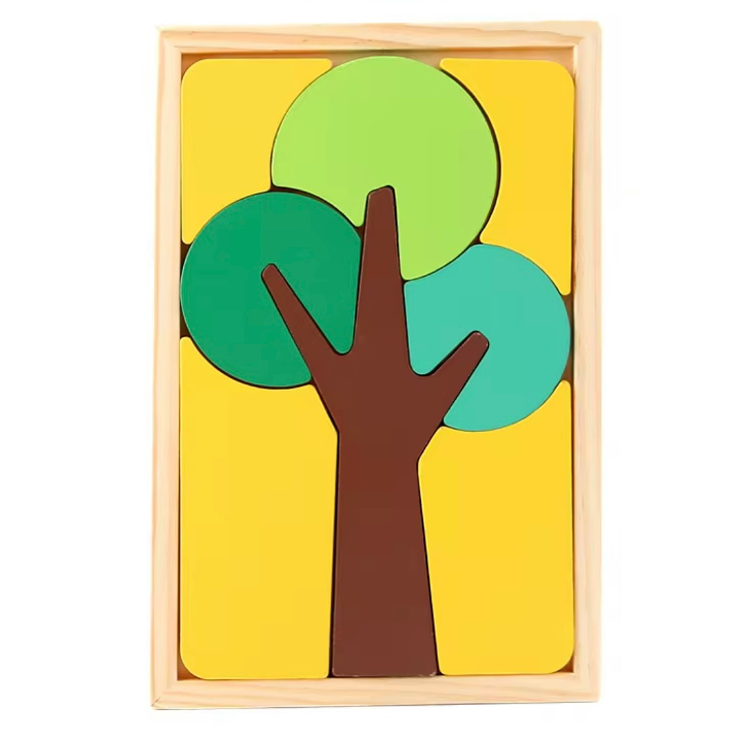 Puzle Montessori de Madera 7