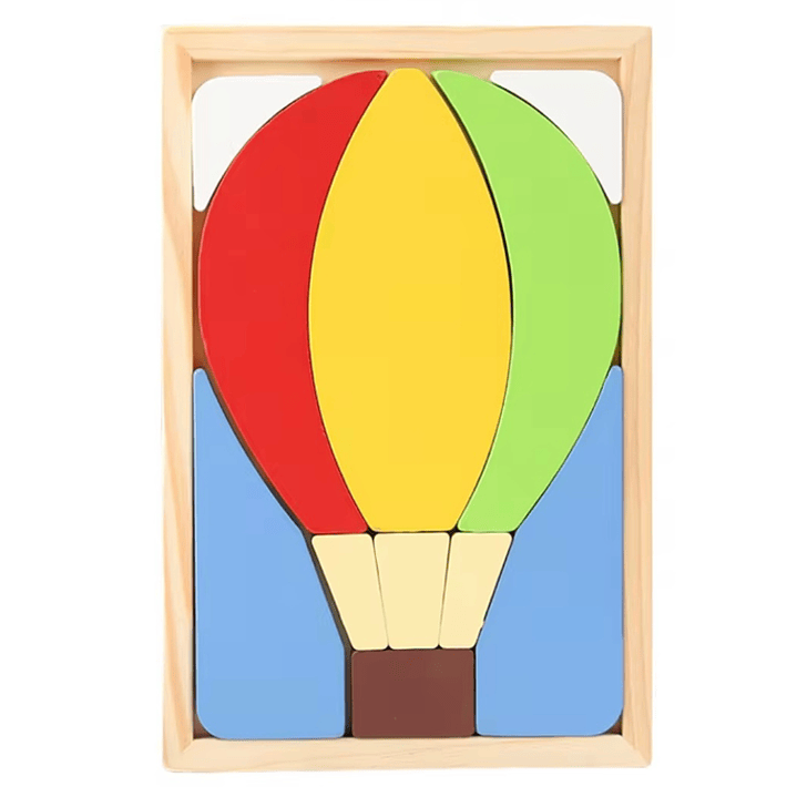 Puzle Montessori de Madera 9