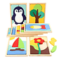Puzle Montessori de Madera - Miniatura 1