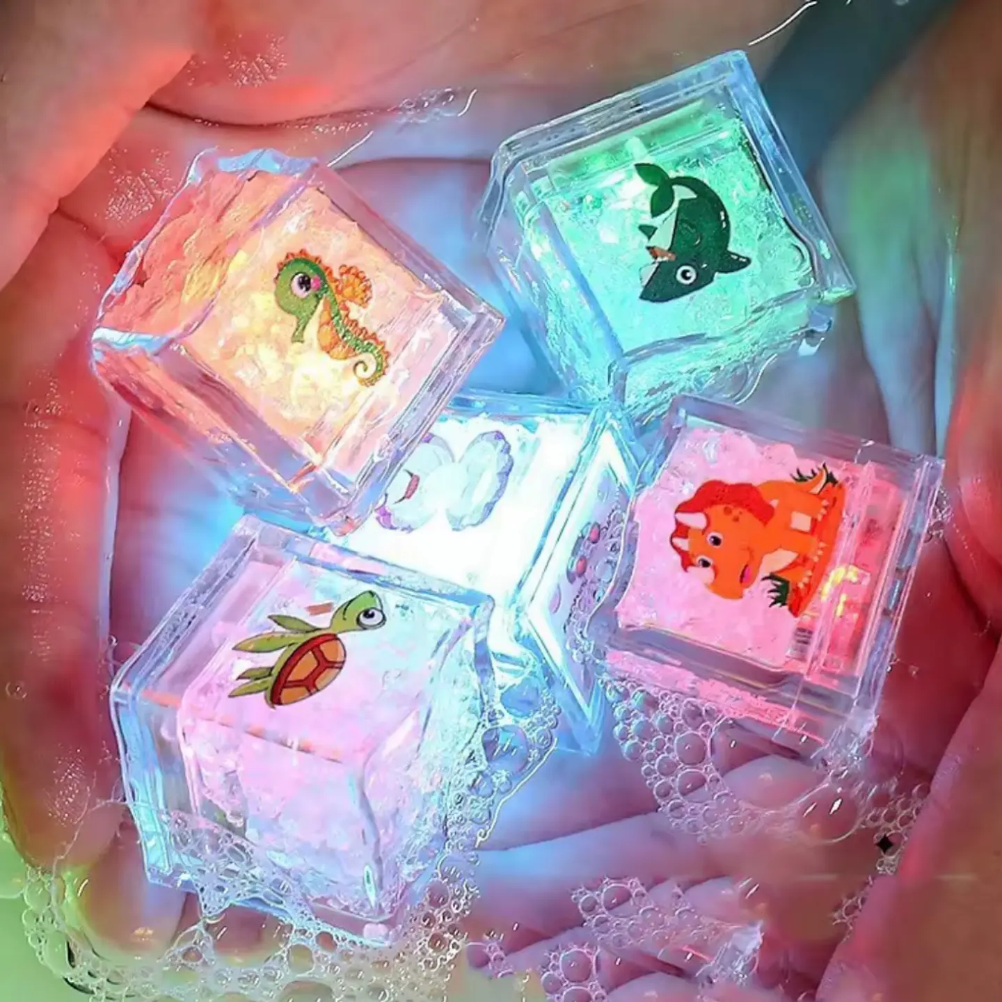 Cubos Sensoriales Luminosos 8 pcs 4
