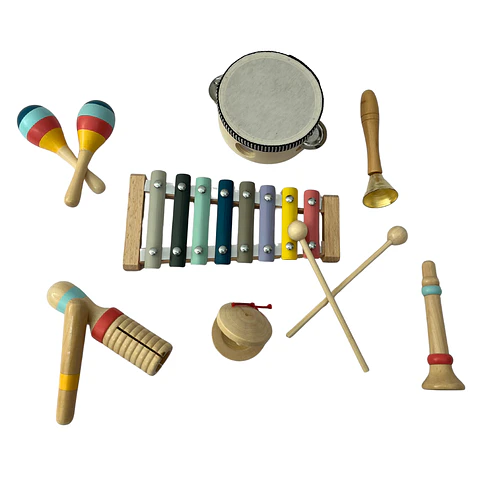 Kit Instrumentos Percusión 