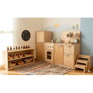 Cocina de Madera Montessori